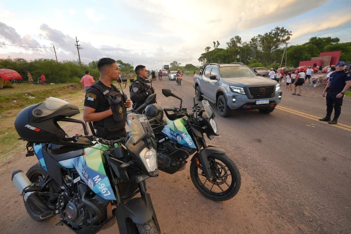 Finalizó con éxito el dispositivo especial de seguridad en el predio de la Cruz Gil