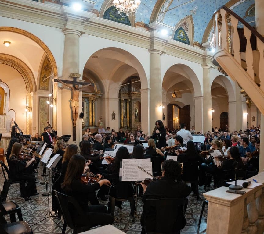 La Orquesta Sinfónica se presentará este domingo en la Iglesia María Auxiliadora