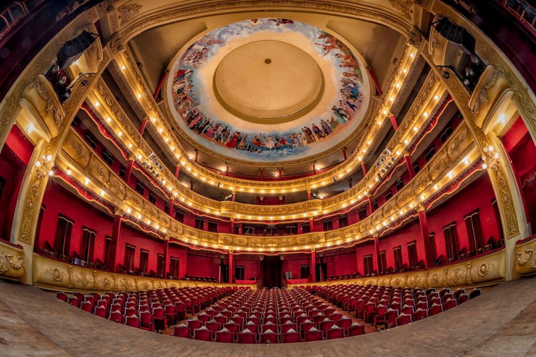 Conferencia de prensa con detalles de la reapertura del Teatro Oficial Juan de Vera