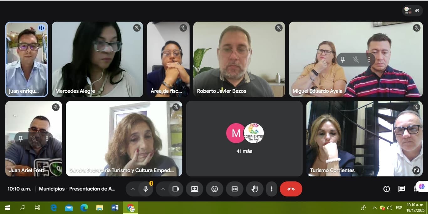 Presentación de autoridades y de propuestas para el desarrollo turístico en el ámbito provincial