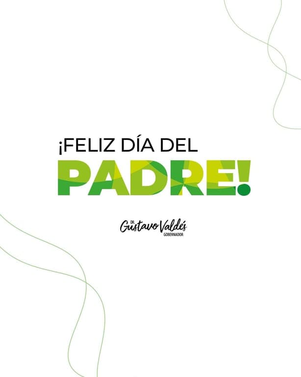 El Gobernador saludó a los padres correntinos en su día