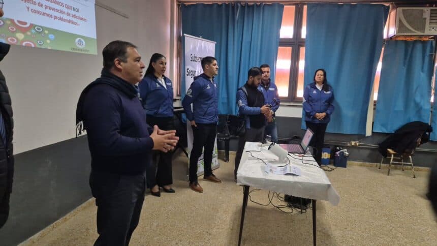 La Subsecretaría de Seguridad Ciudadana brindó charlas sobre bullying, grooming y consumo problemático