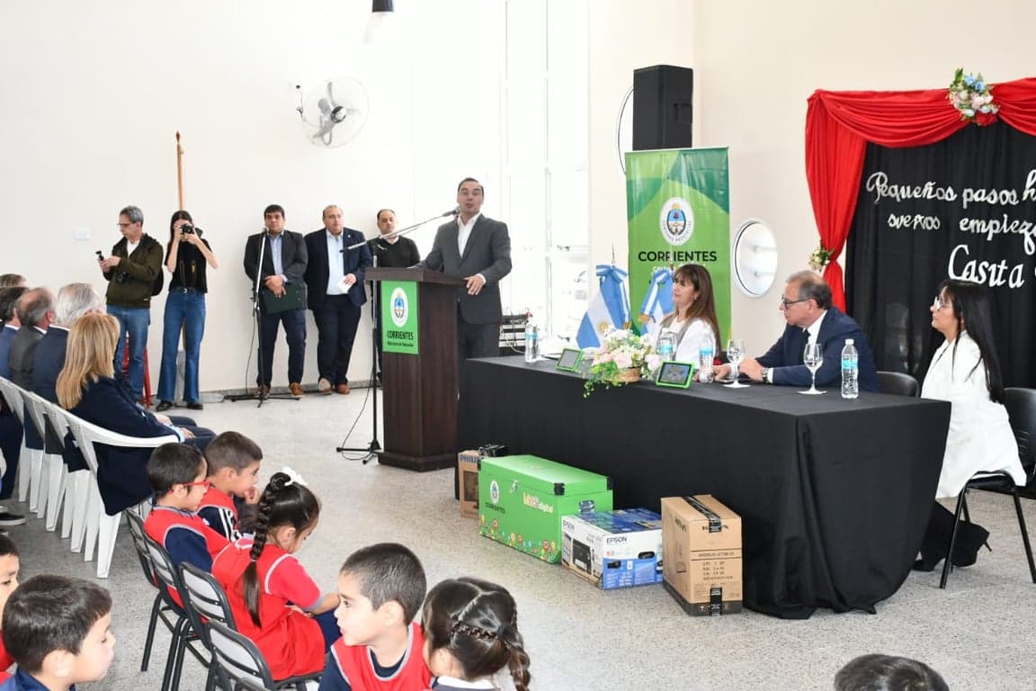 Valdés inauguró el Jardín de Infantes “Casita Encantada” en Capital