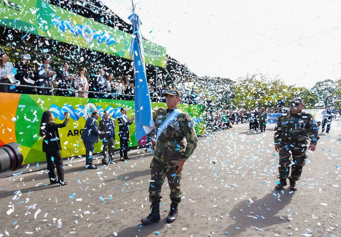 Valdés llamó a "seguir luchando para mantener nuestra independencia nacional"