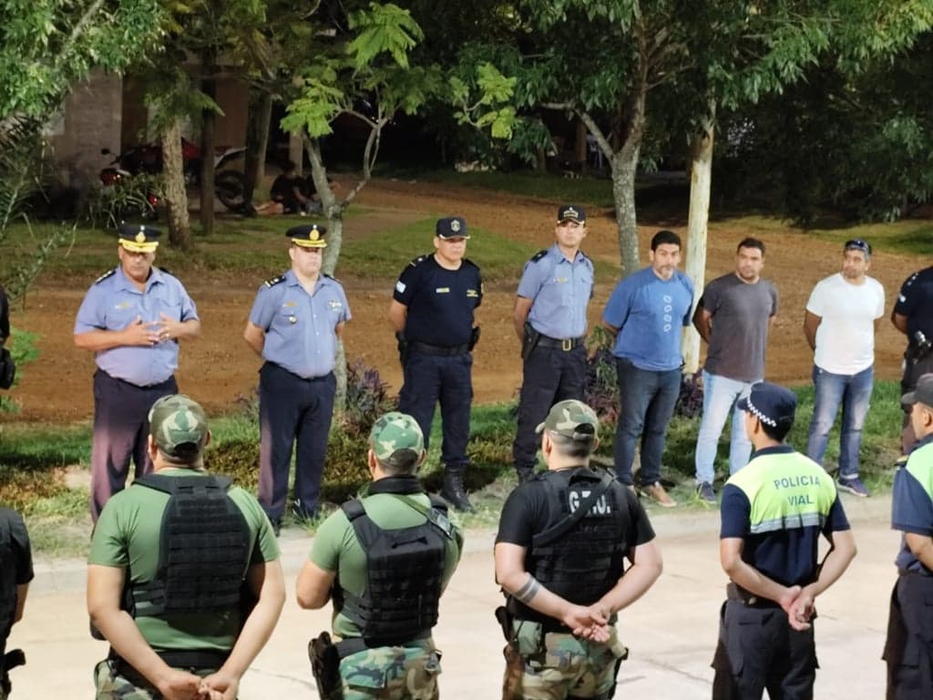 La Policía de Corrientes implementó un fuerte dispositivo integral de seguridad y contralor en el sur de la provincia